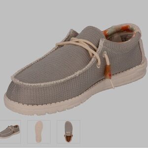 HEY DUDE Wally Knit Cobblestone Men’s shoes (size 11)